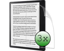 Screenprotector - 3 Stuks Folie - Geschikt voor Kobo Elipsa 2E - Ultra Clear - Bescherm Folie - Soft TPU - Screen Protector