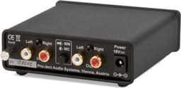 Pro-Ject Phono Box DC Voorversterker MM/MC - Hoogwaardige Signaalversterking - Helder en Nauwkeurig Geluid - Duurzaam & Betrouwbaar - Zilver — thumbnail 2