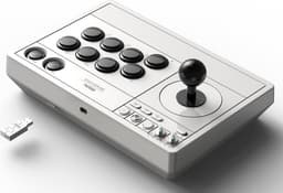 8Bitdo Arcade Stick Zwart, Wit RF/USB Joystick Analoog/digitaal PC, Xbox One, Xbox One S, Xbox One X, Xbox Series S, Xbox Series X — thumbnail 3