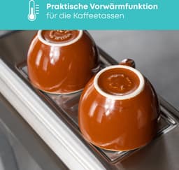 ProfiCook ES-KA 1265 -Espressomachine 2in1 -voor koffiecapsules en gemalen koffie - Portafiltermachine 20 bar Italiaanse pomp - incl. melkopschuimer - portafilter voor traditionele espresso — thumbnail 5