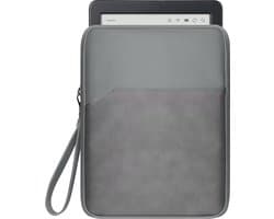 Premium E-reader Hoes Zwart - Waterdicht, Schokbestendig & Krasvrij - Met Zachte Fleece Voering - Geschikt voor Kobo / PocketBook / Boox / Amazon E-Readers tot 6 inch