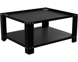 Bodo® - Wasmachine Verhoger - Kast - Ombouw met Plank - Zwart - 63x54x31cm
