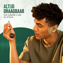 HOUSE OF MARLEY Smile Jamaica TWS SB EM-JE124-SB In-ear Draadloze oordopjes Met Noise-cancelling Zwart — thumbnail 3