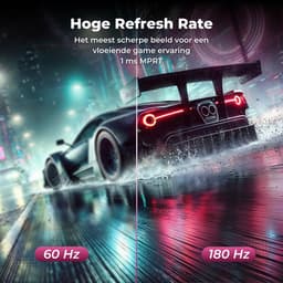 GAME HERO® 27 inch QHD VA Curved Monitor - Gaming Monitor - 180hz Monitor - 1ms — thumbnail 3