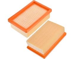 Filter voor Karcher WD4 WD5 WD6 MV4 MV5 MV6 Vervanging stoffilters 2.863-005.0 [Pack 2]