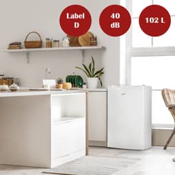 PRIMO PR174FR Koel-vriescombinatie - D - 102L - Vrijstaand - Wit — thumbnail 5