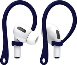 Ibley EarLoop Sport hooks blauw voor Apple AirPods Pro 1/2 & AirPods 3/4 - Oorhaken - Siliconen sport haken - Geschikt voor AirPods Pro 1/2 en Apple AirPods 3/4 - Set van 2 — thumbnail 1