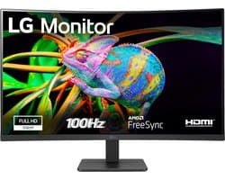 LG 32MR50C-B - Full HD Curved Monitor - 100hz - 32 inch