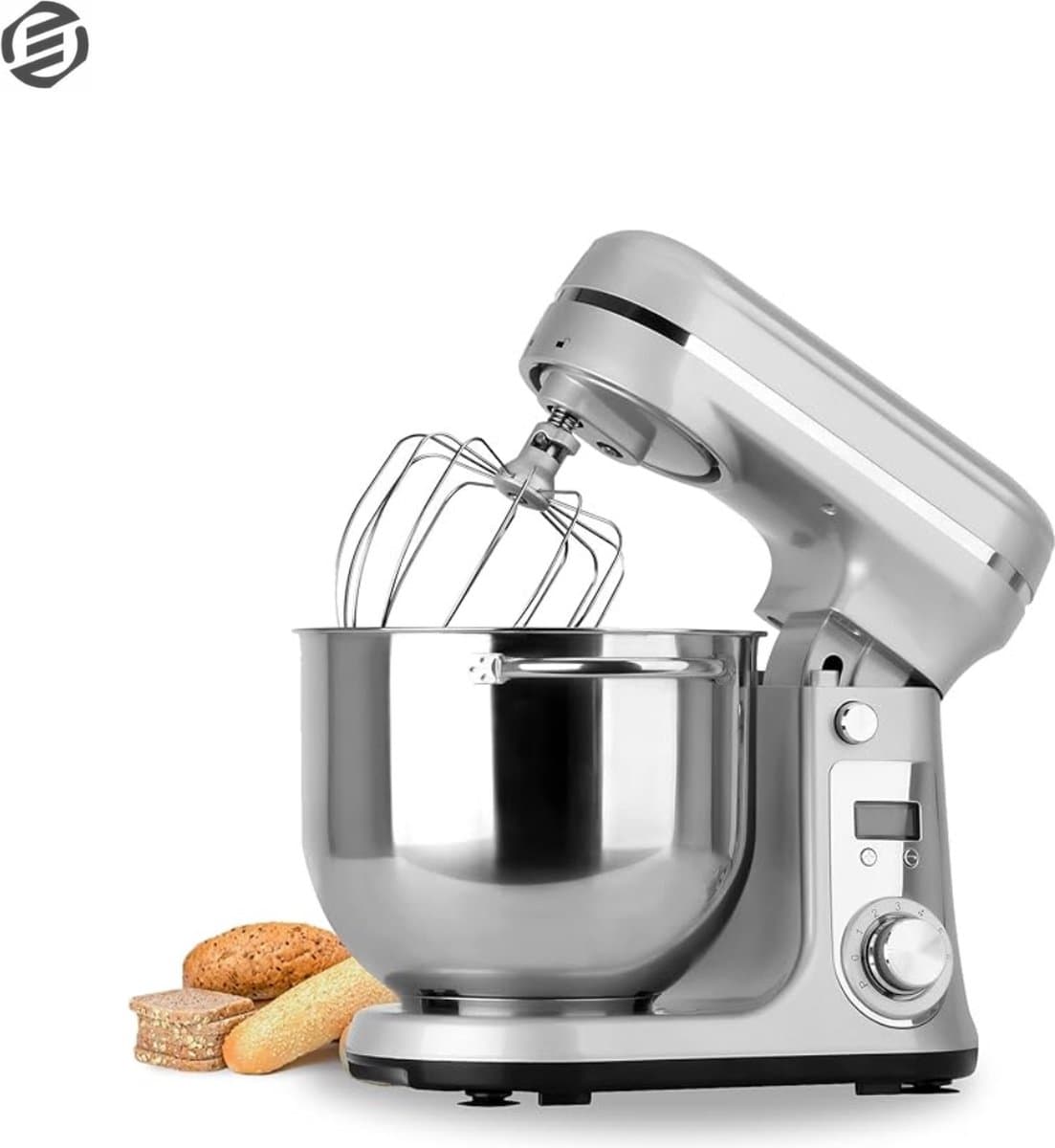 Equivera Mixer Met Mengkom - Mixer - Mixer Met Mengkom Keukenmachine - Mixer Met Kom - Mixer Keukenmachine - Mixers Met Mengkom — afbeelding 1
