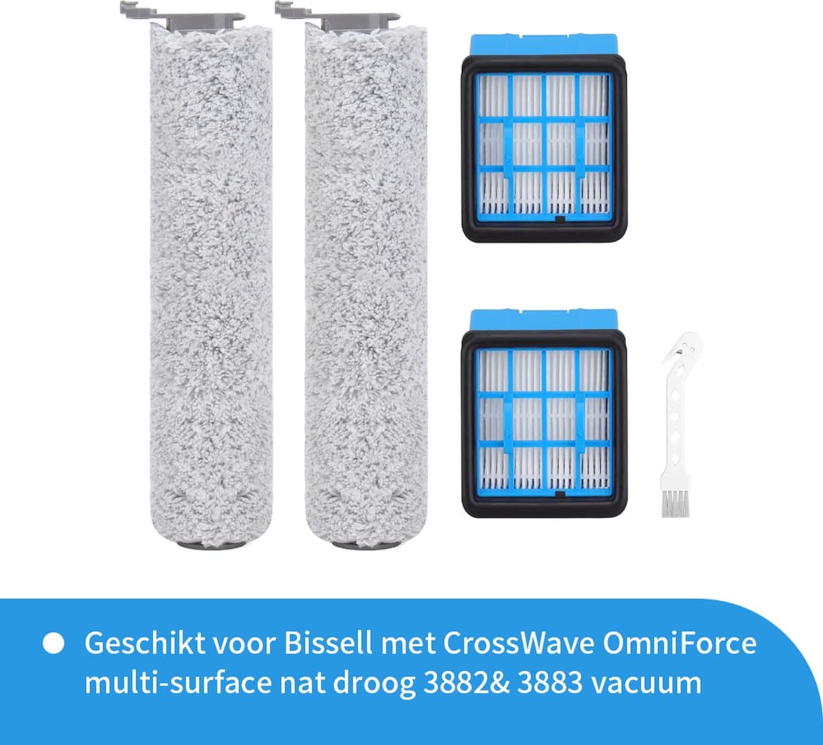 Replacements® onderdelen geschikt voor Bissell Crosswave Omniforce - 3882 en 3883- 5-delig — afbeelding 1