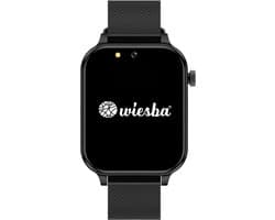 Wiesba WB75S - GPS Horloge Senior - Smartwatch voor Ouderen - Persoonlijke alarmen - alarm horloge ouderen - GPS Horloge Alzheimer - Valdetectie - Personenalarmering met SOS knop Alarmknop