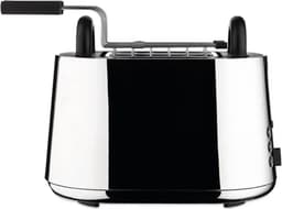 Alessi Nendo Toru croque klem voor broodrooster set van 2 inox / zwart — thumbnail 2