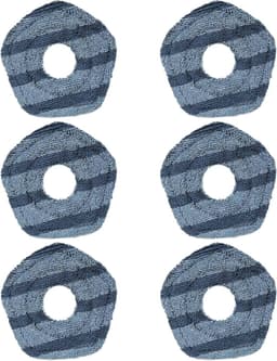 6 Stks Mop Pads voor Eufy X10 Pro Omni voor Eufy X9 Pro Robot Stofzuigers, Wasbaar en Herbruikbare Zachte Dweilen Pad Vervanging Accessoires — thumbnail 1