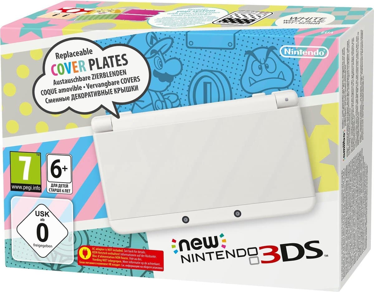 NEW Nintendo 3DS - Wit — afbeelding 1