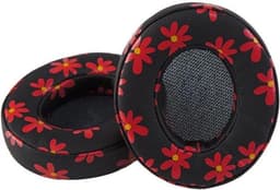 MIIEGO BOOM koptelefoons - oorkussens - sportkoptelefoonkussentjes - Floral red — thumbnail 1