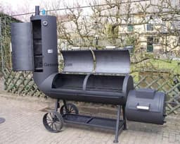 18 inch Oklahoma Country smoker chuck wagon Kusa6 — thumbnail 2