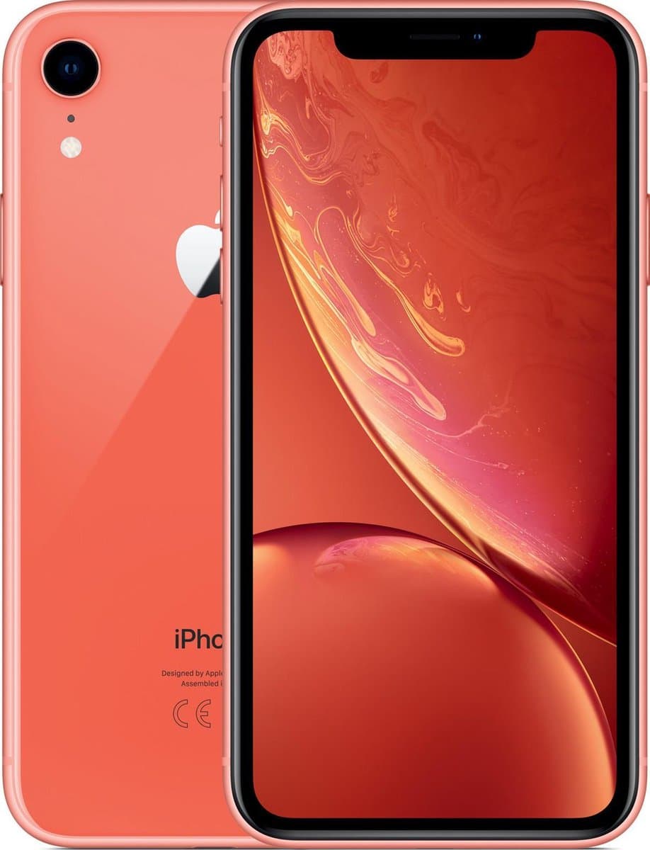 Apple iPhone XR - 128GB - Koraal — afbeelding 1