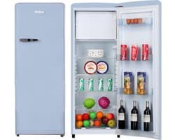 Amica Koelkast met vriesvak AR5222LB - Lichtblauw - H 144 cm