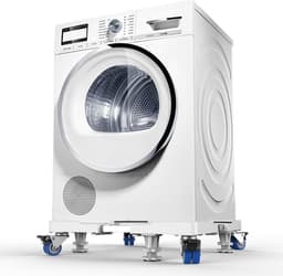 Wasmachine Verhoger - Meubelroller - Verhoger Wasmachine - Wasmachine Sokkel - Verstelbaar - Wieltjes — thumbnail 9