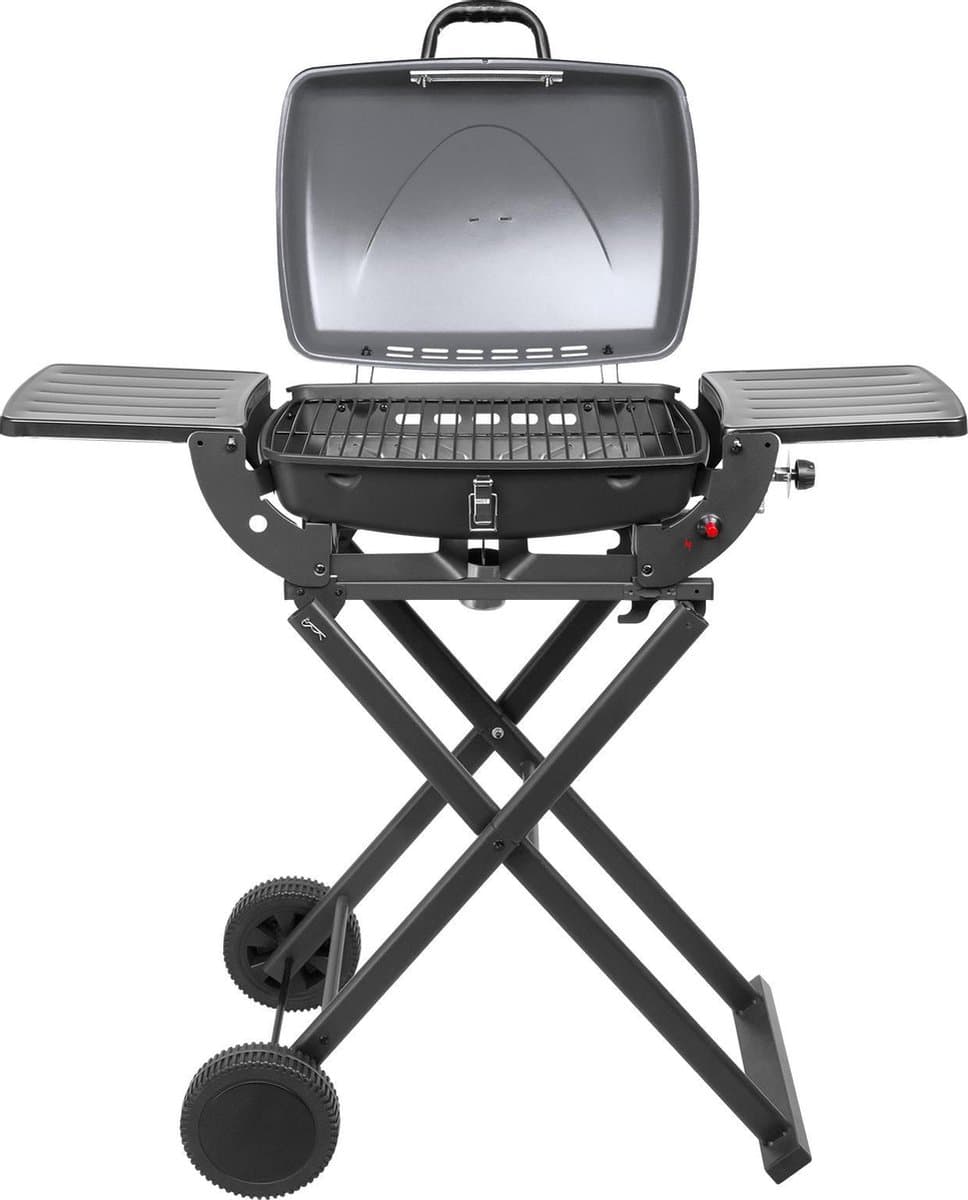 Teesa TSA0150 - Draagbare gasbarbecue BBQ 1000 met onderstel — afbeelding 1