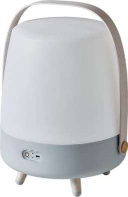 Kooduu Lite-Up PLAY Sky Blue - Draadloze Bluetooth Speaker en Deense Design LED- Lamp in één - tot ruim 10 uur wireless muziek streamen — thumbnail 1