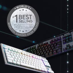 Logitech G915 TKL - Mechanisch Gaming Keyboard - Draadloos - Tactile - QWERTY (ISO) - Wit — thumbnail 3