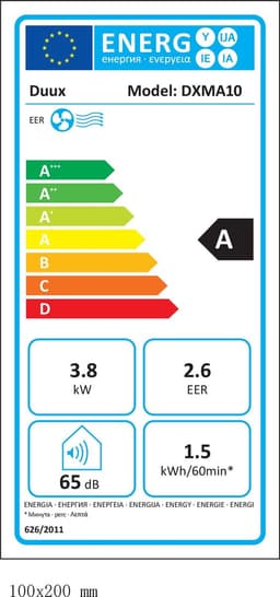 Duux North Smart 14K BTU/h Grijs — thumbnail 2