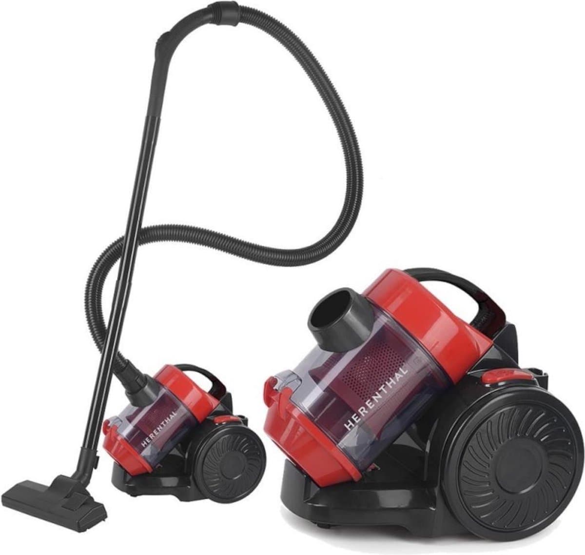 Herenthal Stofzuiger met Cyclone-systeem - 2 Liter — afbeelding 1