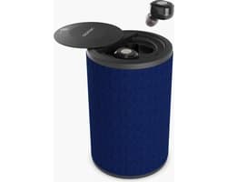 LEDWOOD LD-ST-9-BLU - DUAL ST9 Bluetooth speaker met geïntegreerde in-ear earphones, blauw