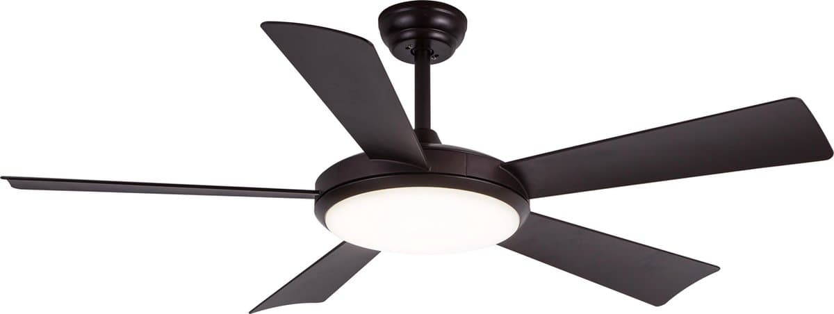 Evolar Plafondventilator met Verlichting - 132 cm - Stille Plafondlamp met Ventilator - Dimbaar Warm Wit Licht (LED) - EVO-CF52CG — afbeelding 1