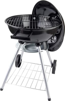 BBQ Houtskool ø47 cm | Barbeceu met wielen, thermometer & luchtrooster — thumbnail 4