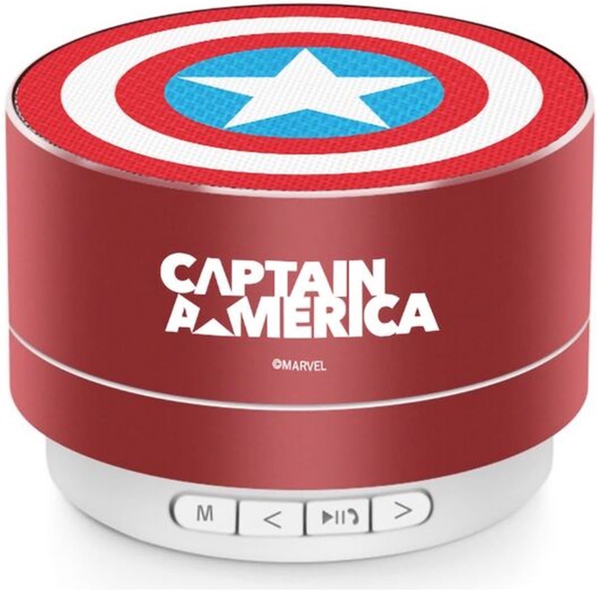 Draagbare - BT - Luidspreker - 3W - CAPTAIN AMERICA - MARVEL - ROOD / ROOD — afbeelding 1