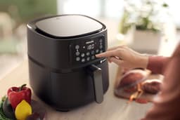 Philips Airfryer Connected 5000 Series - HD9285/93 - 7,2 liter (XXL) - Heteluchtfriteuse - RapidAir - Quickclean - Met bakvorm — thumbnail 17