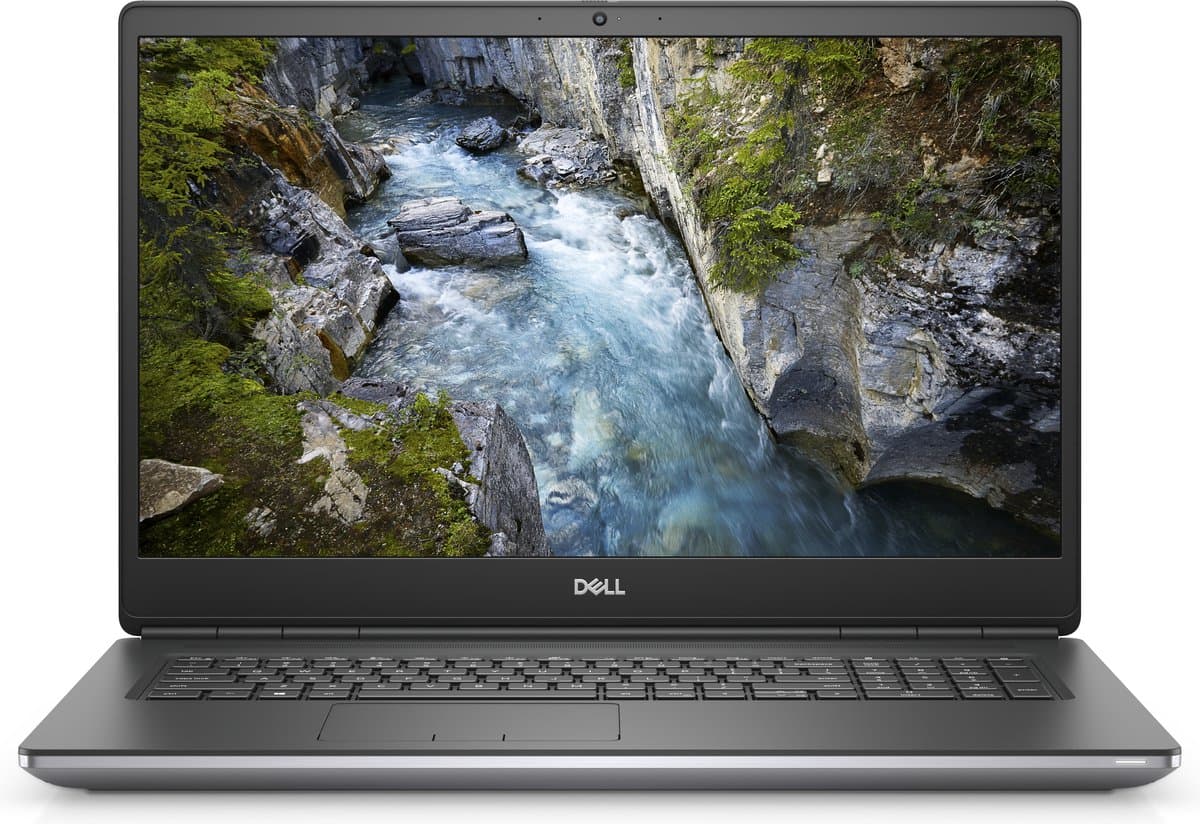 DELL Precision 7760 Intel® Core™ i9 i9-11950H Mobiel werkstation 43,9 cm (17.3") Full HD 16 GB DDR4-SDRAM 512 GB SSD NVIDIA RTX A4000 Wi-Fi 6 (802.11ax) Windows 10 Pro Grijs — afbeelding 1