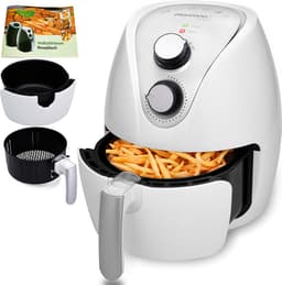 Monzana Heteluchtfriteuse - 3,6L anti-aanbaklaag 9in1 Functie - Wit — thumbnail 5