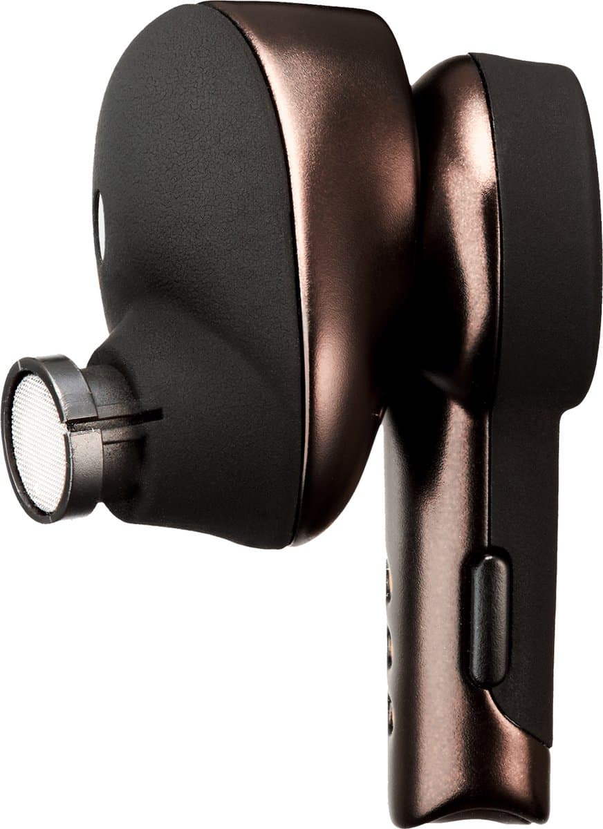 Audio-Technica ATH-TWX9 hoofdtelefoon/headset Hoofdtelefoons Draadloos In-ear Muziek Bluetooth Bruin — afbeelding 1