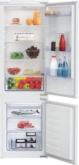 Beko BCSA285K4SN - Inbouw koel-vriescombinatie - 271 liter - Sleepdeur - Wit — thumbnail 2