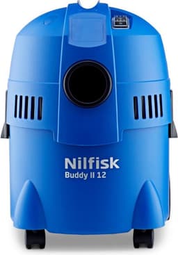 Nilfisk Buddy II 12 – Compacte nat- en droogzuiger met 1200W motor, 12L container en blaasfunctie voor huis, auto en werkplaats, Stof-/waterzuiger — thumbnail 3