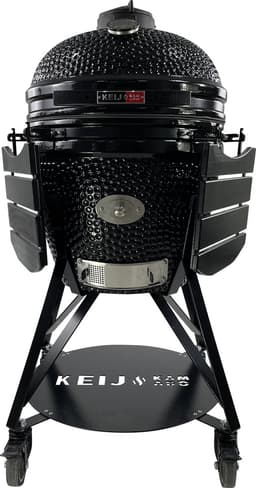 Keij Kamado Pro Large Glanzend Zwart 21 Inch — thumbnail 5