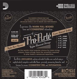 D'Addario EJ45-3D - Klassieke gitaarsnaren, 3-Pack — thumbnail 2