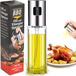 America's No.1 BBQ Oliesprayer - Olijfolie Sprayer - Gourmet / Gourmetten - Luxe Olie Sprayer - Olijfolie Fles Verstuiver voor Keuken - Oliefles Cooking Spray - BBQ Accesoires - Airfryer — thumbnail 1