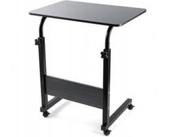 Mobiele Bureau- Laptop TafelBedtafel - Banktafel - Laptop tafel verstelbaar - Laptop - Laptop standaard - Ontbijttafel - Bijzettafel