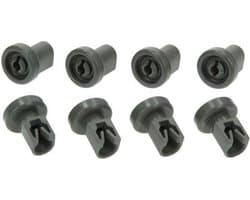 STEGGER - Vaatwasser Wieltjes bovenkorf 24mm - Geschikt voor AEG IKEA Zanussi Pelgrim 50286967000 -5