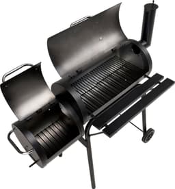 Grillchef Tennesee 100 Smokerbarbecue - zwart — thumbnail 3