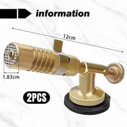 Spray Gun Heads Set - 12 cm - Gouden kleur - Geschikt voor diverse spuitpistolen - ShopVlot — thumbnail 5