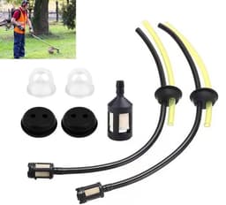 Filterset 7 Stuks - Brandstoffilter - Reserveonderdelen - Duurzaam Rubber - Eenvoudige Vervanging - Geschikt voor Grasmaaiers — thumbnail 1