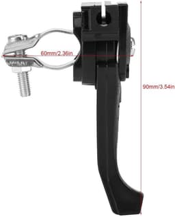 Lawnmower Throttle Lever 23-27mm - Vervangingsonderdeel - Inclusief schroeven - Bespaar op nieuwe grasmaaier - ShopVlot — thumbnail 3