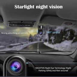 Mini Dashcam - Autocamera Rijassistent - Veiliger Rijden - ADAS Camera - 1080p HD - Zwart — thumbnail 3