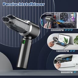 Zavio® Auto Stofzuiger - Kruimeldief - Handstofzuiger — thumbnail 4