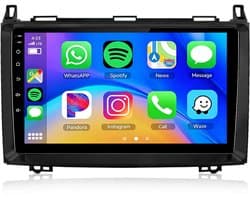 Cestovet LINUX Autoradio - Draadloos Apple CarPlay Android Auto - Bluetooth Radio - Geschikt Voor Mercedes Benz W169 W245 B200 W906